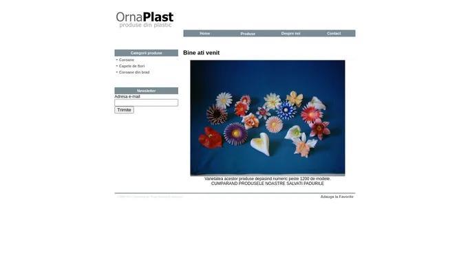 OrnaPlast : Produce si distribuie Coroane, flori arificiale, ghirlande, ornamente