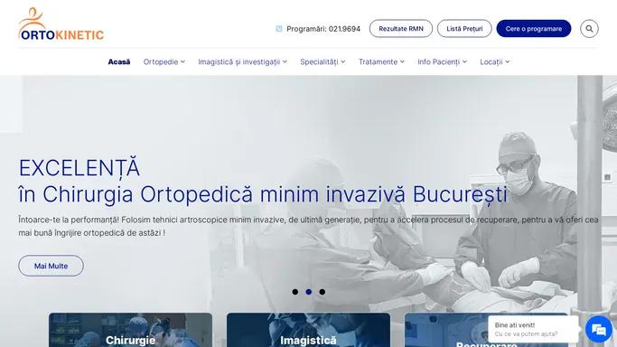 Clinica de ortopedie Bucuresti - Ortokinetic