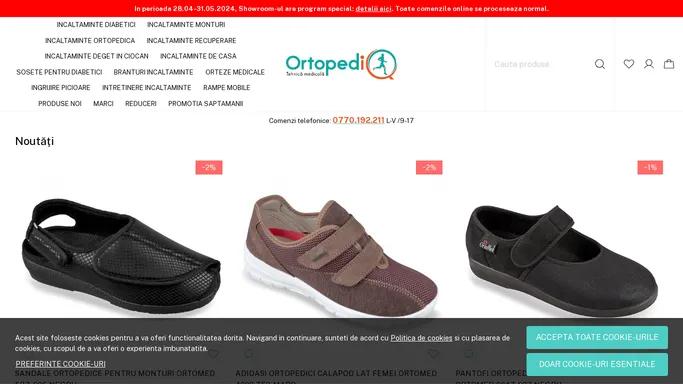 PodoWell Romania - Ortopediq.ro - Incaltaminte ortopedica de calitate, fabricatie Franta