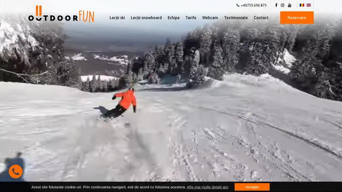 Instructori de Ski in Poiana Brasov | outdoorfun.ro - Lectii de Ski si Snowboarding Poiana Brasov