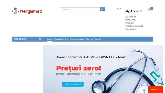 Acasa - Aparate medicale oxigenoterapie Magazin online