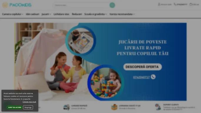 Pacokids - Jucarii si articole pentru copii