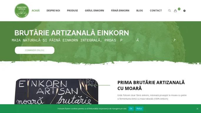 Brutarie si Moara artizanala - Einkorn Artisan