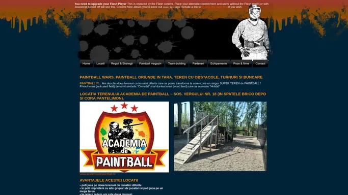 Paintball Wars Bucuresti