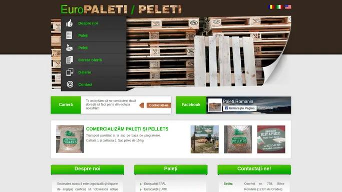 Paleti, Europaleti, Peleti - Oradea - Palost Comercial