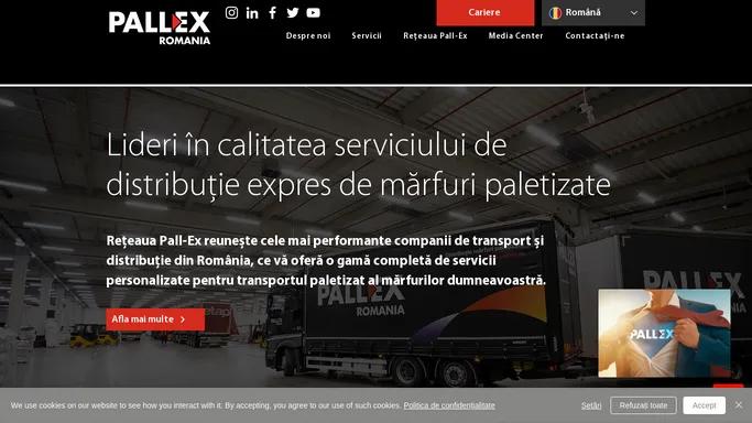 Pall-Ex Romania | Distributie expres de marfuri paletizate