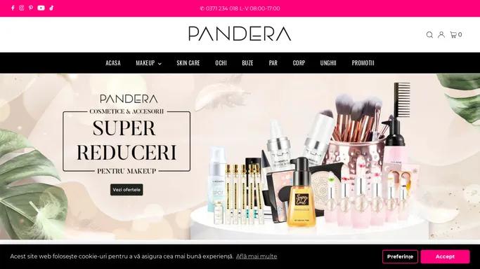 Pandera.ro - Cosmetice de calitate la preturi avantajoase !
