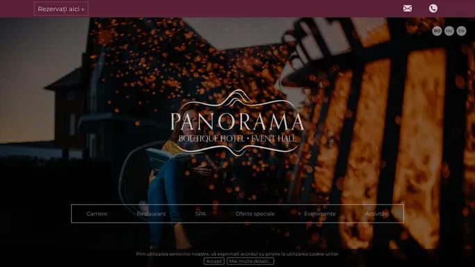 Panorama Boutique Hotel Sfantu Gheorghe | Hotel, Spa & Event Hall
