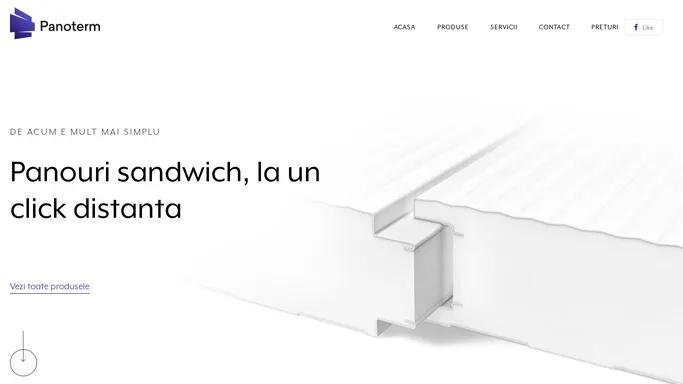Panouri Sandwich termoizolante si accesorii conexe❗Preturi pe site❗