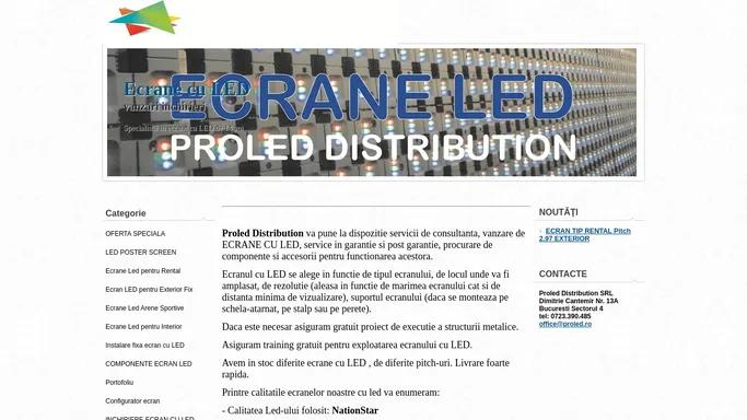 Ecrane led, panouri led