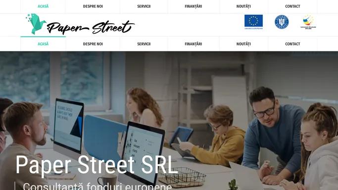 Paper Street – Consultanta fonduri europene