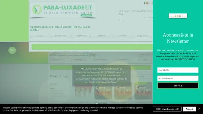 PARA-LUXADENT | Clinica Stomatologie, Implantologie, Timisoara