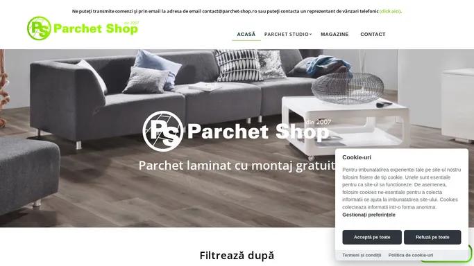 Parchet laminat @ Parchet Shop