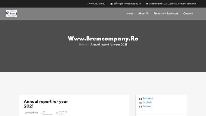 www.bremcompany.ro