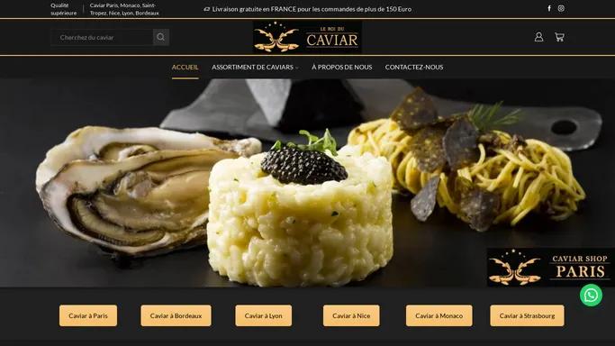 Paris Caviar Shop - Buy Caviar Online Beluga, Sterlet, Bester, Russian