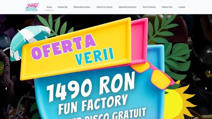 Party-Starters.ro - Petreceri pentru copii | Cursuri de dans