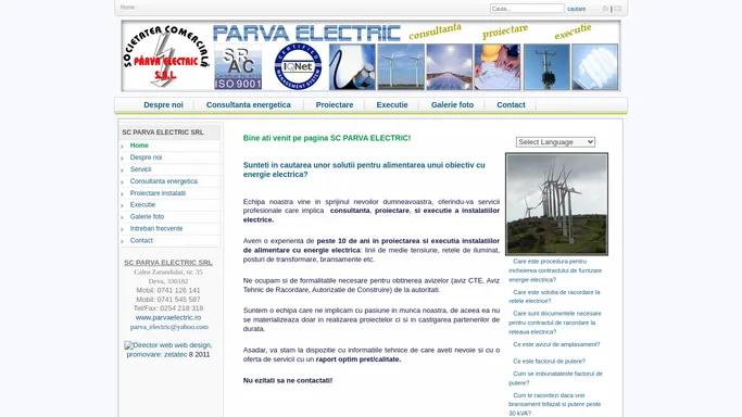 Servicii Instalatii Electrice - proiectare instalatii electrice, verificare proiecte, consultanta instalatii de alimentare energie electrica - Alba