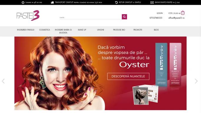 Produse Cosmetice Online & Profesionale - Pastel3.ro