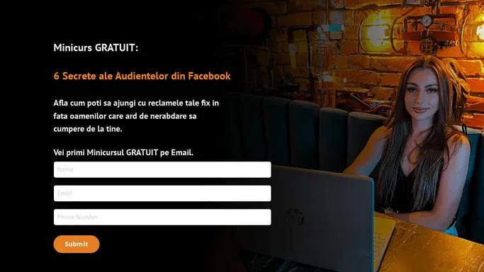 Minicurs Gratuit- Audiente FB - patriciatrif.com