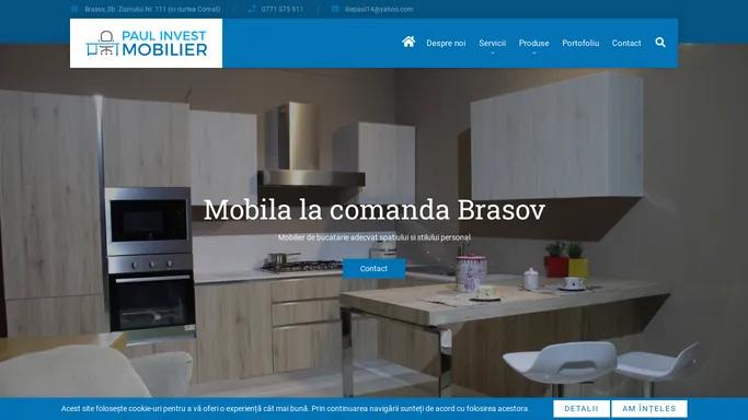 Producator mobila la comanda Brasov | bucatarii, dormitoare, birouri