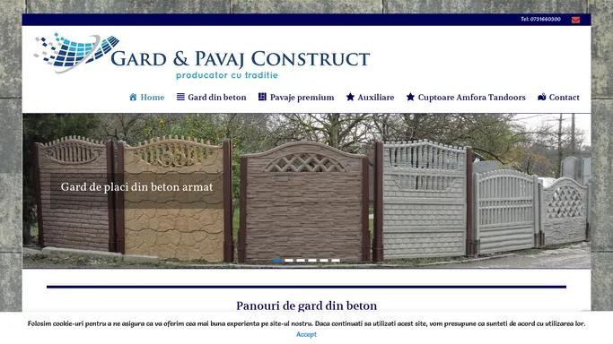 Pavaj Construct / producator cu traditie