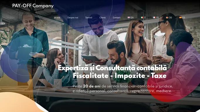 PAY-OFF Company – expertiza si consultanta contabila – hr – fiscalitate – impozite – taxe – mediere