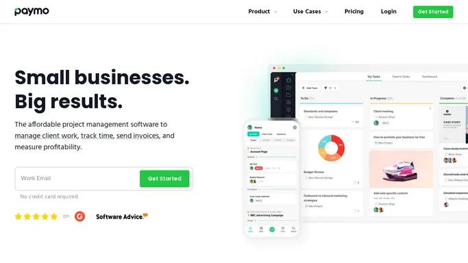 Paymo™ - Project Management, Time Tracking, and Invoicing for Small Businesses