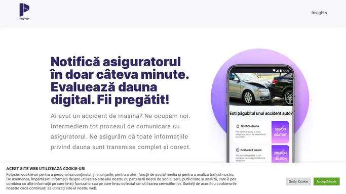 PayPact. Singura aplicatie de evaluare a daunei din Romania