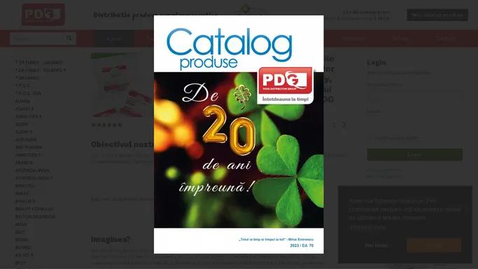 PDG - Distributie produse parafarmaceutice