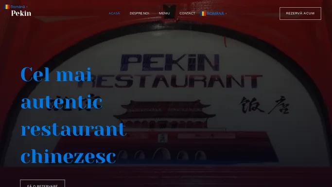 Pekin | Restaurant Pekin | Mancare chinezeasca