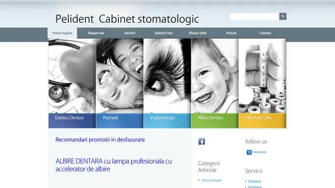 Pelident – Cabinet stomatologic