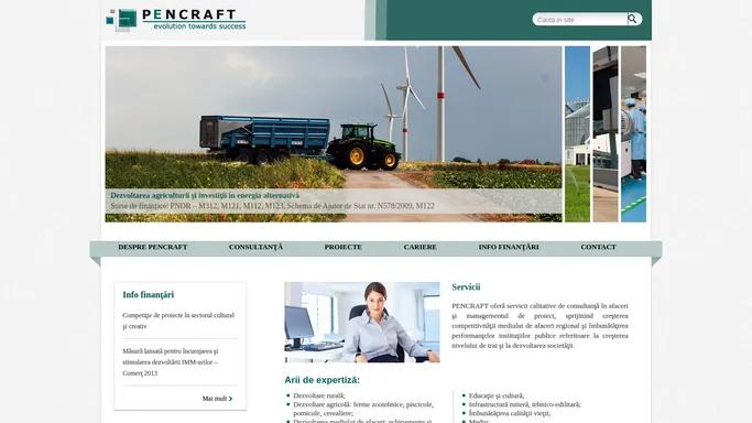 Pencraft | Consultanta finantari nerambursabile