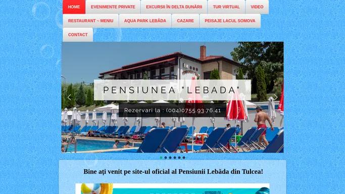 Cazare in Delta Dunarii, Tulcea - La pensiunea Lebada din Mineri. Cazare, restaurant, piscina, camere duble si single.