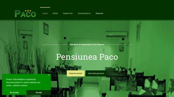 Acasa - Pensiunea Paco Cluj-Napoca