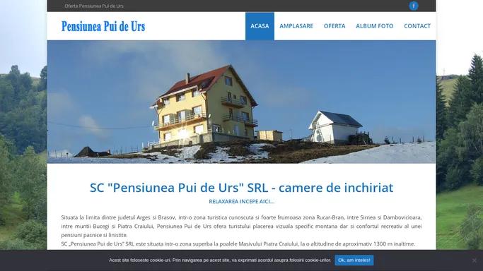 SC "Pensiunea Pui de Urs" SRL