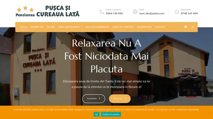 Pensiune Turda Pusca si Cureaua Lata - Cauti Cazare Turda?