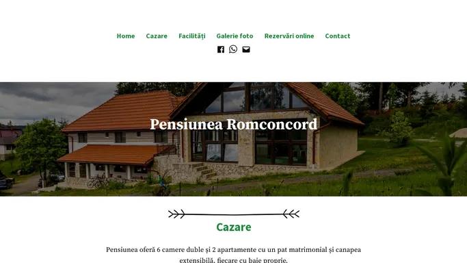 Pensiunea Romconcord