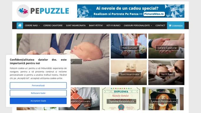 Magazin PePuzzle – Cadouri Personalizate cu Poze si Mesaje