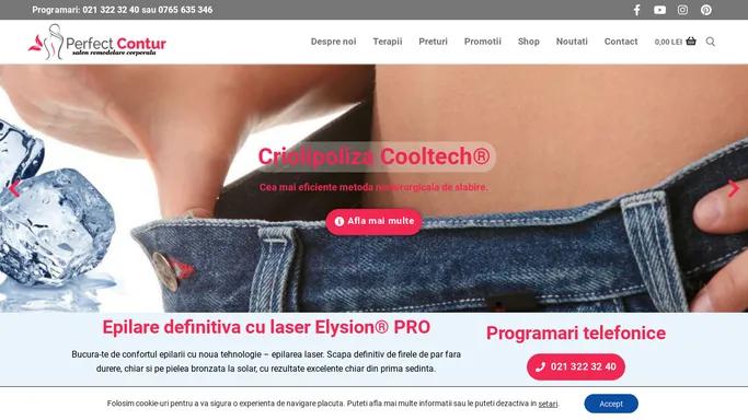 Perfect Contur - salon remodelare corporala, slabire rapida, eliminare celulita Piata Unirii