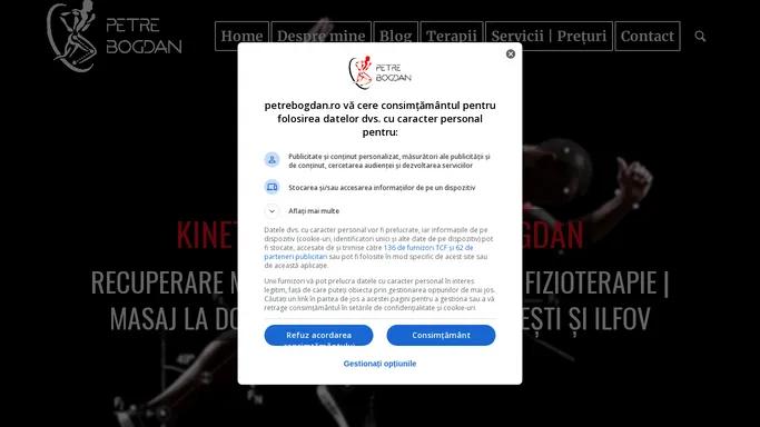 Kinetoterapie | Fizioterapie | Masaj la domiciliu / acasa - BUCURESTI
