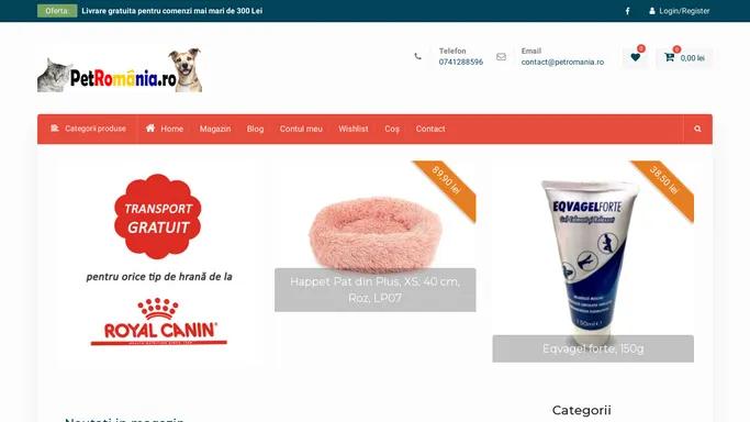 Pet Shop Online – Magazin online pentru animale de companie