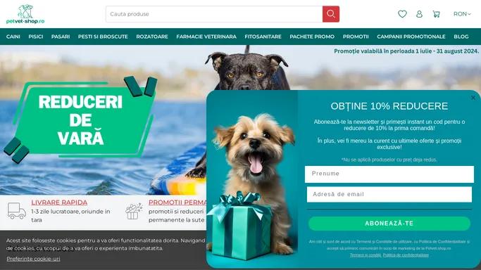 petvet-shop.ro - Accesorii si hrana de calitate pentru animale