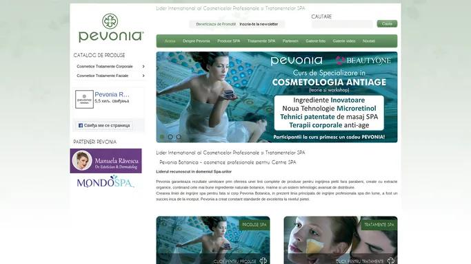 Lider International al Cosmeticelor Profesionale si Tratamentelor SPA | Pevonia Botanica