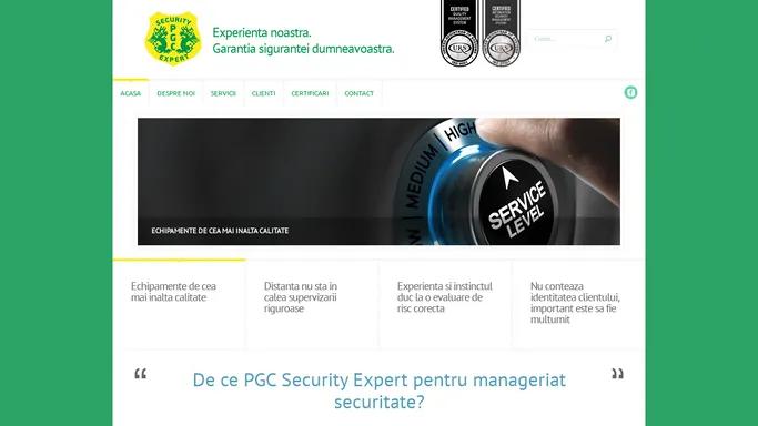 PGC Security | Evaluari de risc. Consultanta in securitate.