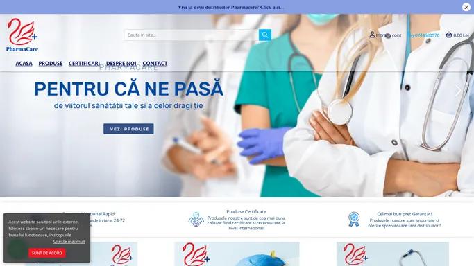 Pharmacare – Magazin online de produse farmaceutice