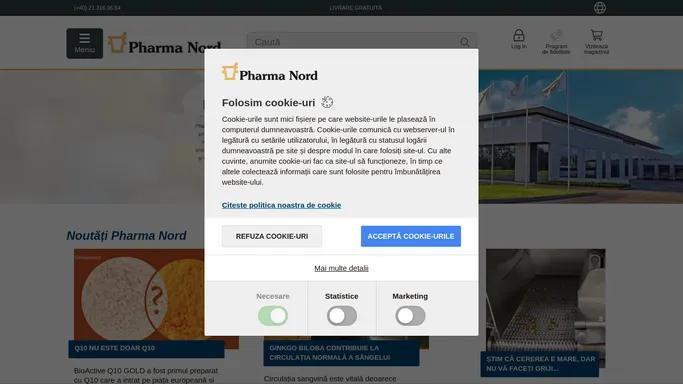 Pharma Nord- suplimente alimentare daneze