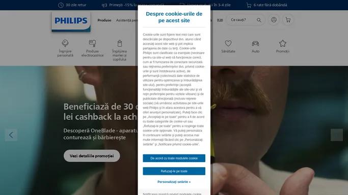 Philips Romania - Electronice si Electrocasnice | Philips