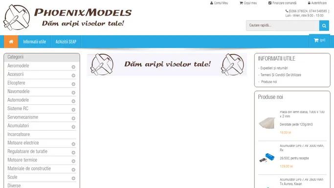 PhoenixModels - magazin de modelism