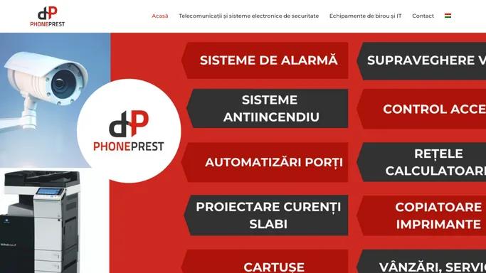 Sisteme Electronice de Securitate - Phoneprest SRL Targu Mures - Phoneprest SRL