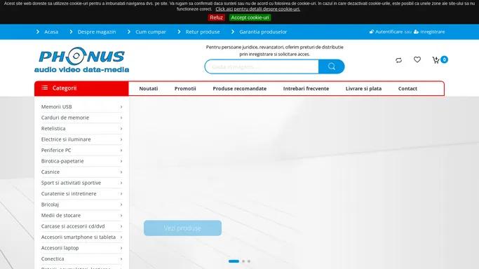 Phonus - Audio, Video, Data-Media - phonus.ro
